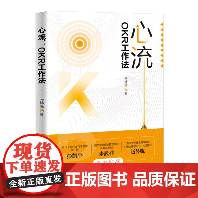 正版新书 心流OKR工作法 李沛遥 清华大学出版社 企业管理