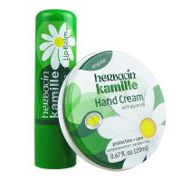 HERBACIN好本清德国小甘菊手唇套组(唇膏4.8g+手霜20ml )送礼伴手礼礼物