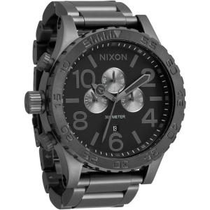 Nixon男士机械风防水表盘不锈钢表带运动休闲腕表