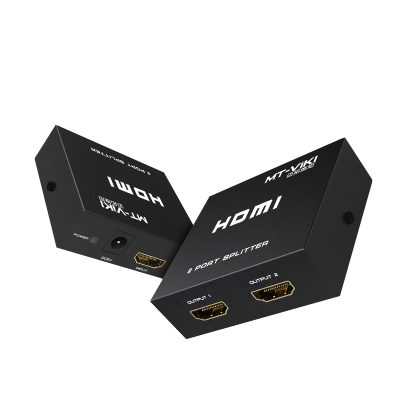 迈拓维矩MT-SP102M 高清4K hdmi分配器一分二1进2出音视频3D分支器分频器一进二出分屏器