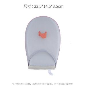家柏饰(CORATED)手持迷你熨衣板家用电熨板海绵小型烫凳折叠熨衣服烫台 [原款]圆头带指扣