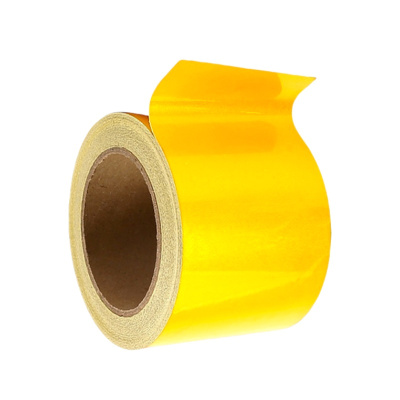 途务 反光警示胶带 黄色宽15cm*25m 卷