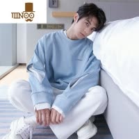YANXUCHICRO西西里男装设计感小众假卫衣男士宽松情侣秋季上衣潮