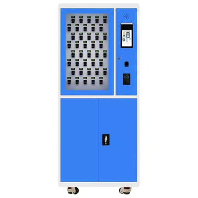 迅迈 站立式一40位 智能钥匙柜汽车钥匙管理柜RFID指纹刷卡钥匙存放盒钥匙箱保管箱子