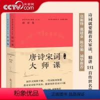[正版]央视网唐诗宋词大师课 全二册 程千帆 沈祖棻 著 张春晓 改编 中国古诗词 传统文化 莫砺锋 戴建业 陈引驰