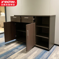 中泰(jongtay)J-JW-HJ1487 文件柜木质柜子小矮柜档案柜财务凭证柜储物柜资料柜办公柜子