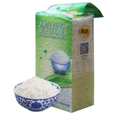 角山(JiaoShan)大米清香稻长粒米软米细米籼米江南大米晚稻米1000g