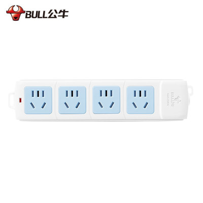 公牛新国标插座/接线板 4位 无线(需自行配电源线和插头)GN-414
