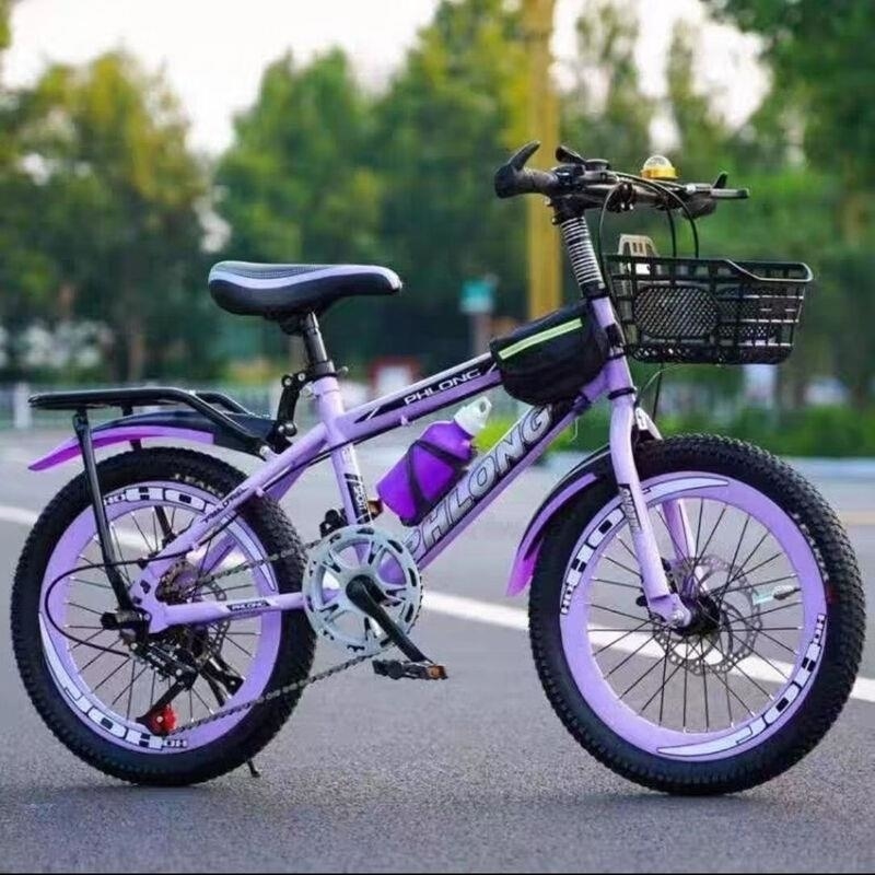 儿童碟刹自行车6-18岁20寸22寸24寸男女孩学生山地变速脚踏自行车