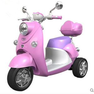 奇客电动车303儿童电动摩托车2-7岁男女学生电动玩具车可坐人电瓶车双驱大电瓶三轮车