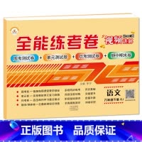 6下语文 小学通用 [正版]荣恒新版全能练考卷一二三四五六年级下册试卷英语配套人教版练习小学英语周考月考单元期中期末考试