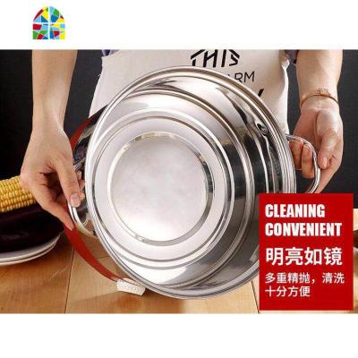 茂腾亮光加厚多功能无孔不串原味蒸饭电蒸锅不锈钢家用四层定时插 FENGHOU 28cm(双层)1锅+2蒸格