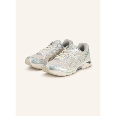 亚瑟士(ASICS)透气网布仿皮拼接减震跑步鞋女舒适缓震运动鞋户外