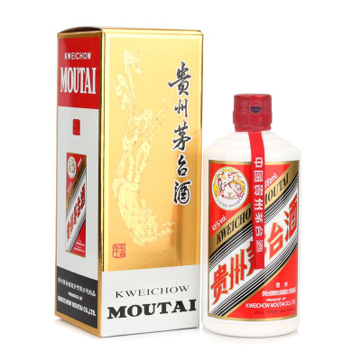 贵州茅台酒 茅台飞天43度 飞天茅台酱香型白酒500ml单瓶
