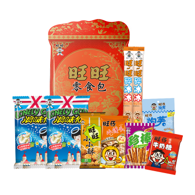旺旺大礼包350g*2盒年节送礼网红休闲零食大礼包过年送礼过年