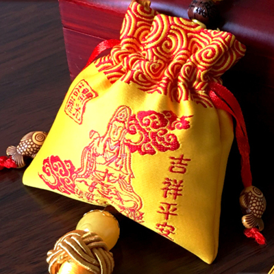 香包香囊薰衣草干花香袋汽车挂件荷包福袋-薰衣草-咖色