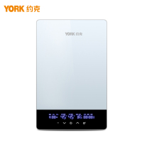 [门店同款]YORK约克 即热式电热水器YK-F9 恒温速热旗舰即热沐浴洗澡家用小型热水器大水量可带浴缸顶喷11KW
