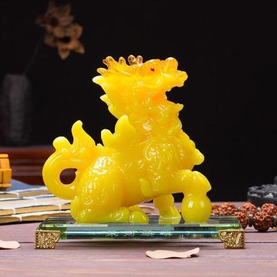 美帮汇摆件一对 家居客厅酒柜创意玄关办公室桌面新中式装饰品