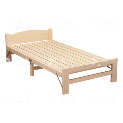 臻远 ZY4120705 实木折叠床 实心款 2.0*0.9m 1张