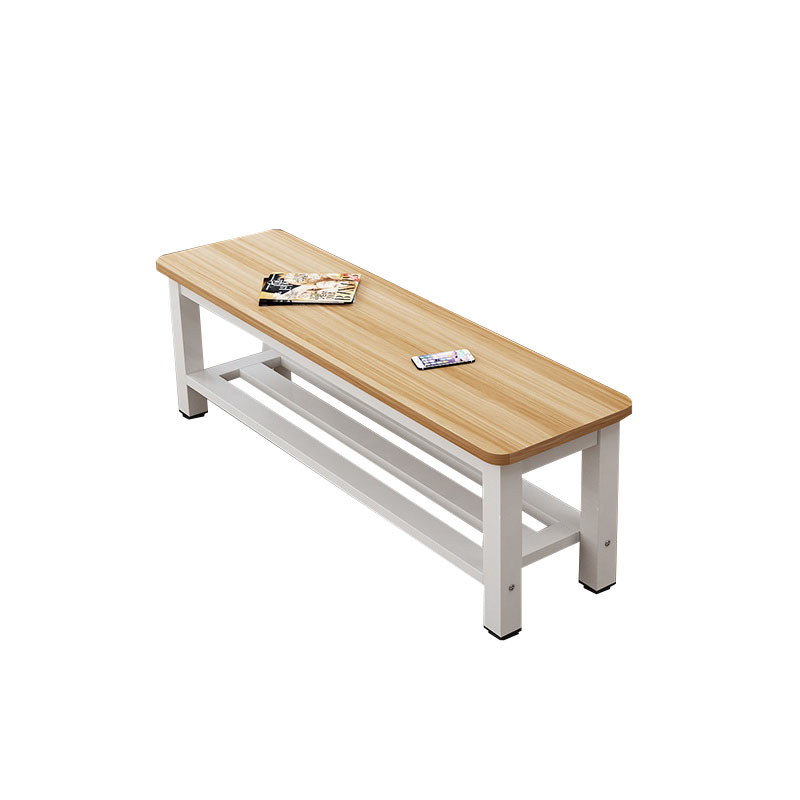 戴劲 钢木长条凳商场木凳浴室凳换鞋凳更衣室板凳坐凳 单层1.8米长