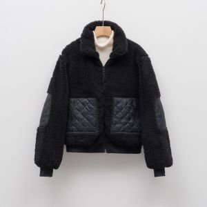 90绒秋冬新款简约保暖翻领鸭绒休闲立领短款女款外套_672