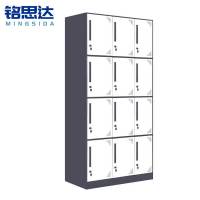 铭思达套色更衣柜十二门台