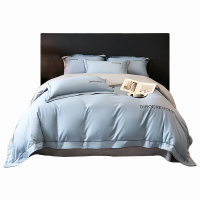 安居先森C1373赫伦an2402329宽边刺绣全棉四件套 (计价单位:套)海青色