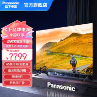 松下(Panasonic)TH-65NX680C 65英寸4K超高清全面屏 语音智能网络 平板电视 无线WiFi 新品