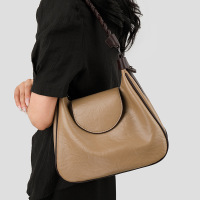 大包包女新款欧美时尚单肩包大容量斜挎包百搭通勤腋下托特包