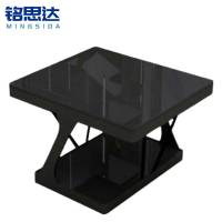 铭思达黑色茶几60cm个