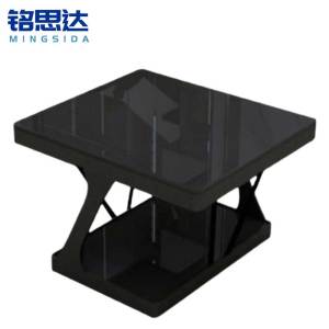 铭思达黑色茶几60cm个