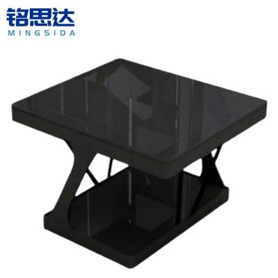 铭思达黑色茶几60cm个