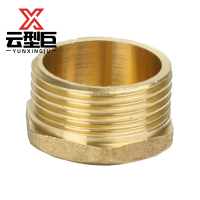 云型巨 铜外丝堵头 铜管件 黄铜色管件 单位:个