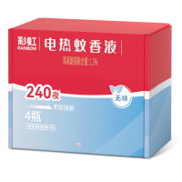 彩虹电热蚊香补充液无味家用室内驱蚊液防蚊灭蚊水量贩装补充液官方正品