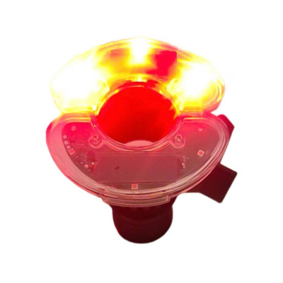 蓉益驰 RYC5706A 2.4V 0.8w IP65 35/min LED 太阳能警示灯 (计价单位:盏) 黑色