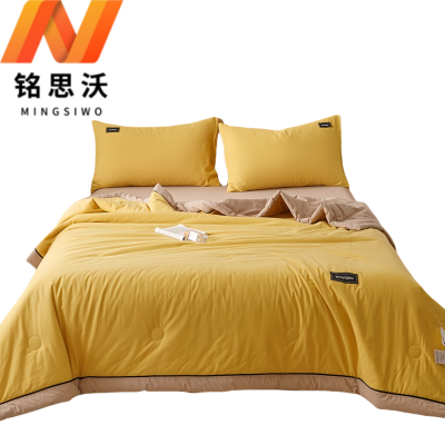 铭思沃床单款四件套2.0*2.3m床 米黄色 套