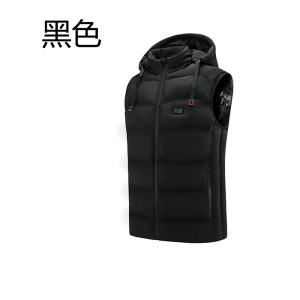 TDUO 加热带帽外套马甲 I221 件