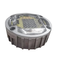简鼎 JD7616 3W IP68 DC3.6V LED 太阳能防外损警示灯 (计价单位:盏) 黄银色