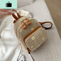 迷你双肩包女2020年新款潮韩版编包时尚编织小背包百搭网红小包NEW LAKE女士单肩包