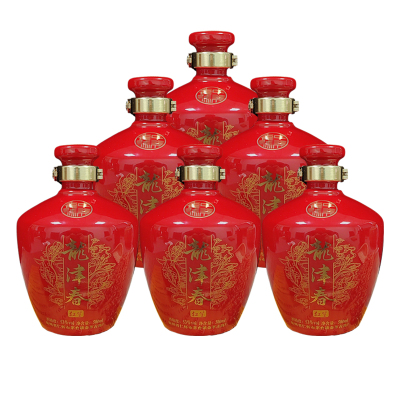 龙津春 红笙 酱香型白酒 500ml*6瓶 整箱装 53度