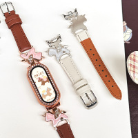 猫咪毛绒挂脖套适用小天才Z11电话手表表带3139B