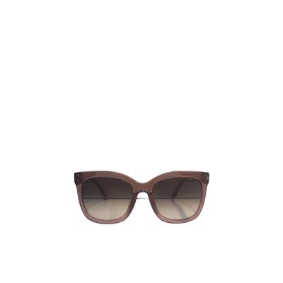 汤姆福特(Tom Ford)女款徽标全框太阳镜时尚百搭配镜潮酷大框遮阳 黑色