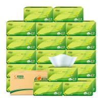 心相印茶语丝享抽纸纸巾整箱卫生纸 3层120抽27包/箱