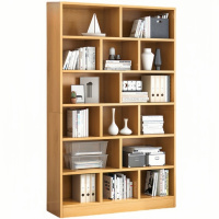 攸形多层实木书柜100*24*180cm台