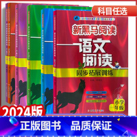 语文阅读同步拓展训练A版 全国通用 小学二年级 [正版]2024版新黑马阅读一二年级三年级四年级五年级语文阅读同步拓展训