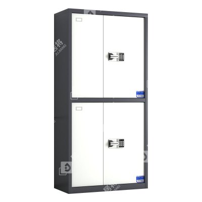居将 JJ3110726 钢制保密柜密码文件柜保密档案资料柜 灰白套色通双节智能密码锁