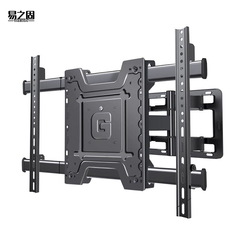 易之固多功能壁挂支架适用于75-120英寸超薄电视升降旋转设计稳固耐用