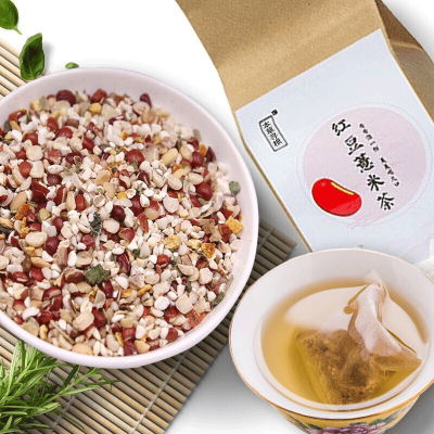 本草寻根赤小豆芡实薏米茶养生茶芡实红豆茶红豆薏米茶180g