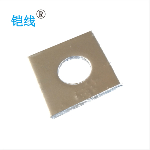 铠线 电料辅件 镀锌方垫4*40*40mm孔径17mm/个