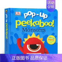 [正版]英文原版 Pop Up Peekaboo! Monsters 弹出躲躲猫!怪物 儿童英语启蒙亲子互动阅读翻翻立体